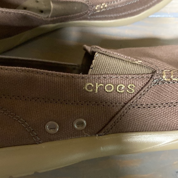 Mens croc canvass shoe size 11 - Picture 2 of 6